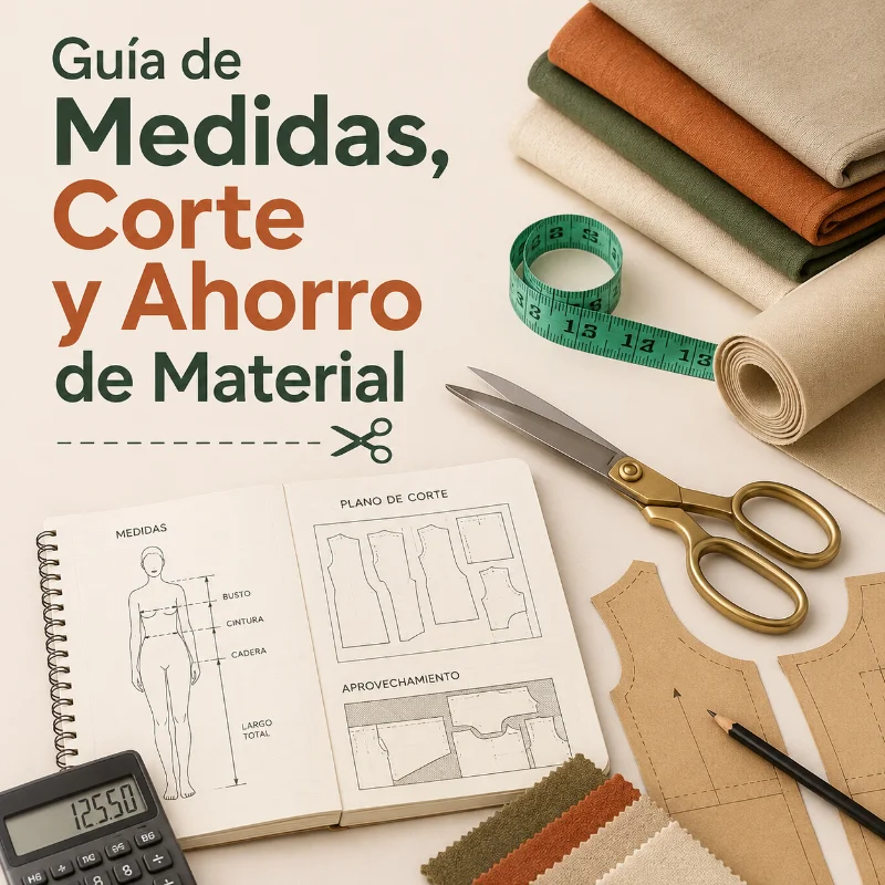 Guía de Medidas, Corte y Ahorro de Material